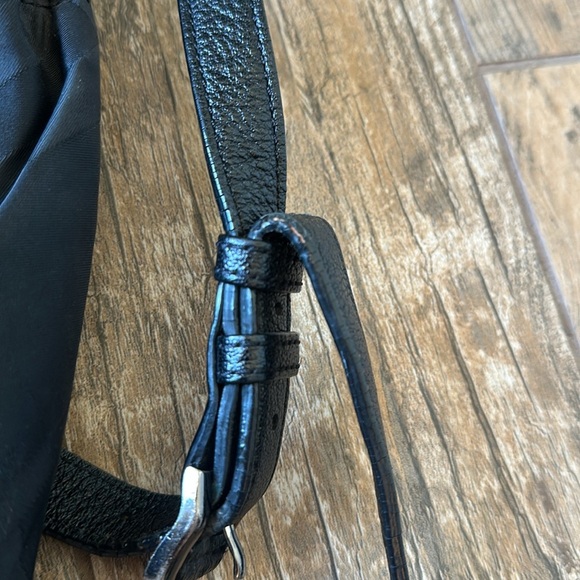 Burberry shoulder tote crossbody bag black slouch bag needs TLC Project - Picture 7 of 11